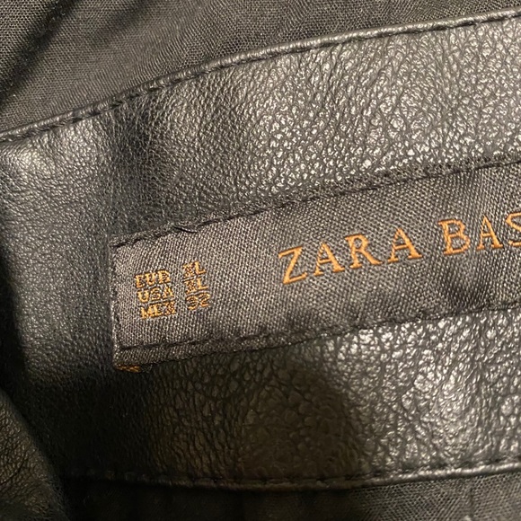 Zara leather jacket - Picture 3 of 3